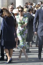 Charlotte Casiraghi and Dimitri Rassam - Heading to a Wedding in Rome 05/27/2017