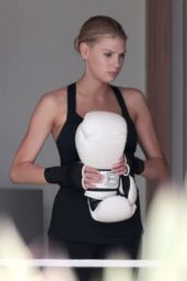 Charlotte McKinney in Workout Gear - Leaves the Gym in LA 05/24/2017