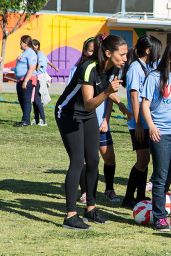 Christen Press - Announcement of Soccer for Success Program in East Los Angeles, May 2017