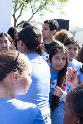 Christen Press - Announcement of Soccer for Success Program in East Los Angeles, May 2017