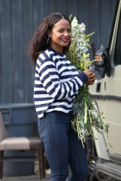 Christina Milian - Leaving Nicole Williams Bridal Shower at Hyde in West Hollywood 05/16/2017