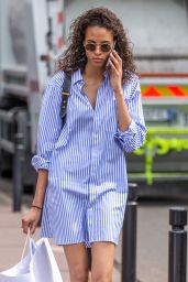 Cindy Bruna Street Style - Spotted on the Croisette in Cannes 05/27/2017 