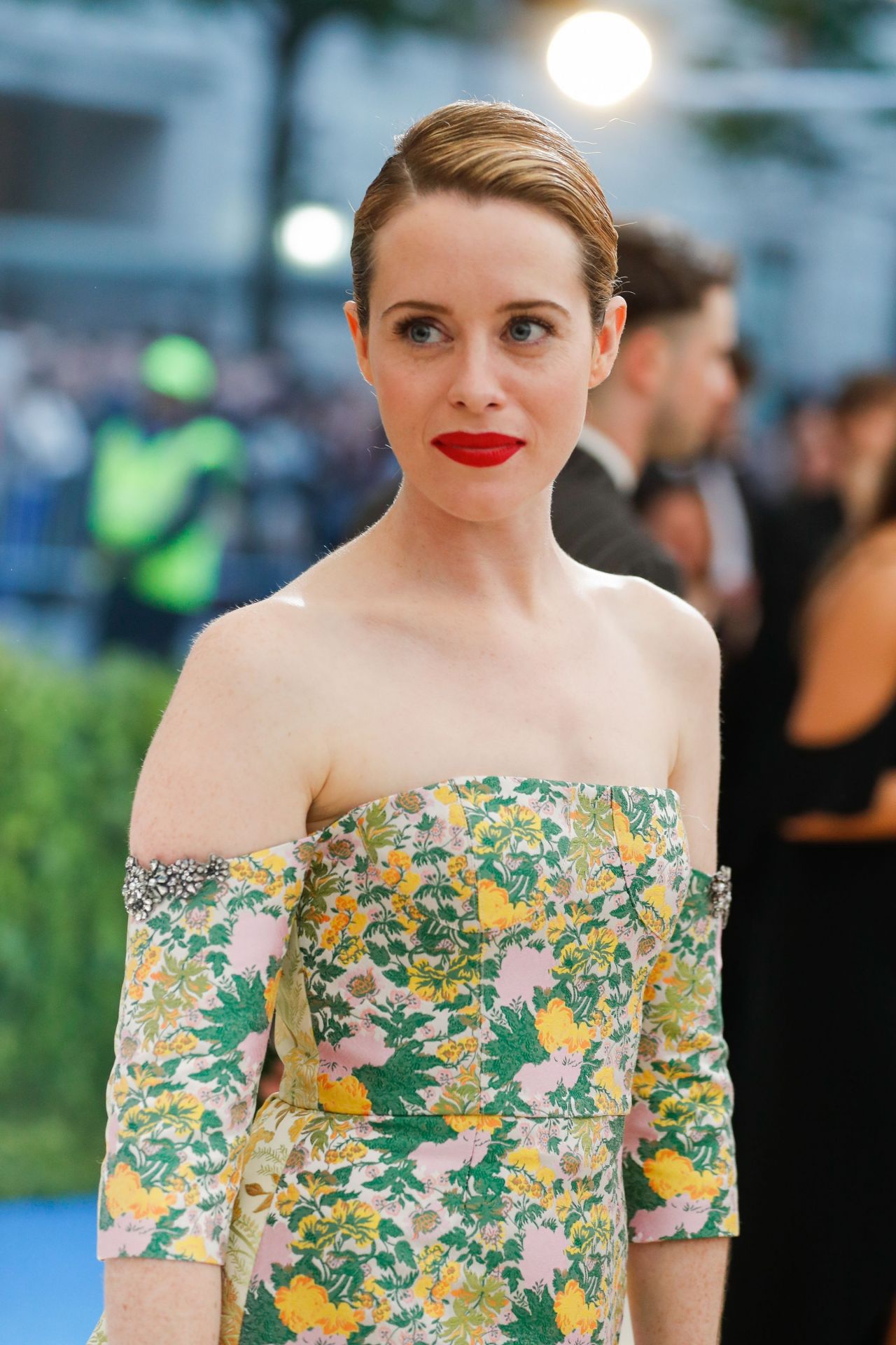 Claire Foy at MET Gala in New York 05/01/2017 • CelebMafia