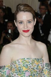 Claire Foy at MET Gala in New York 05/01/2017