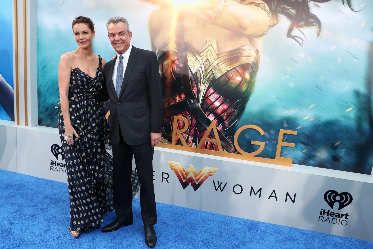 Connie Nielsen on Red Carpet – “Wonder Woman” Movie Premiere in Los ...