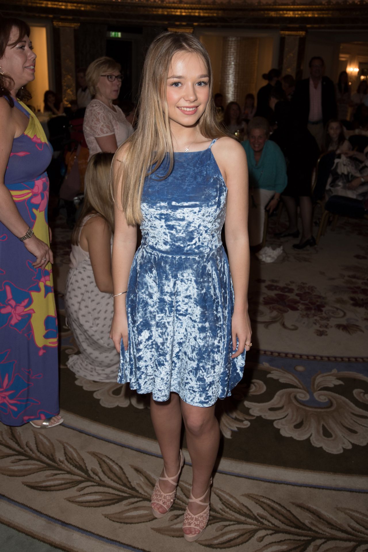 Connie Talbot arrives at the Shooting Star Chase Ball at the Dorchester in  central London Stock Photo - Alamy