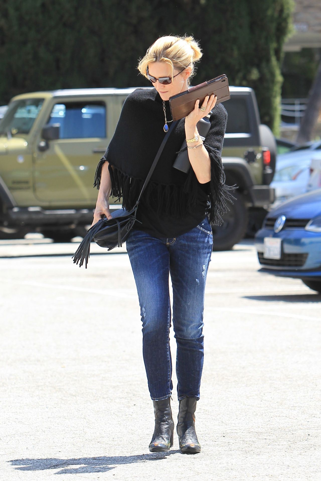 Courtney Thorne-Smith in Casual Attire - Shopping in Beverly Hills 05 ...