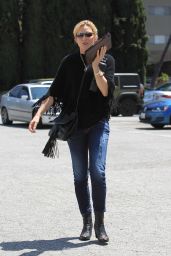 Courtney Thorne-Smith in Casual Attire - Shopping in Beverly Hills 05/18/2017