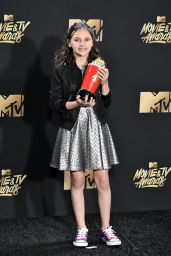 Dafne Keen – MTV Movie and TV Awards in Los Angeles 05/07/2017