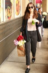 Dakota Johnson  in Casual Attire - Leaving Erewhon Grocery Store in LA 05/14/2017