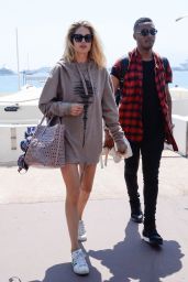 Doutzen Kroes With Her Boyfriend at Croisette in Cannes 05/25/2017