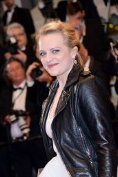 Elisabeth Moss on Red Carpet - "The Square" Screening at Cannes Film Festival 05/20/2017