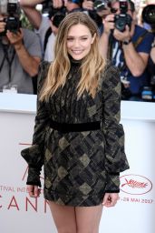 Elizabeth Olsen - "Wind River" Photocall at Cannes Film Festival 05/20/2017