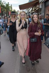 Elle Fanning - Buying Some Ice Cream at Croisette in Cannes 05/18/2017