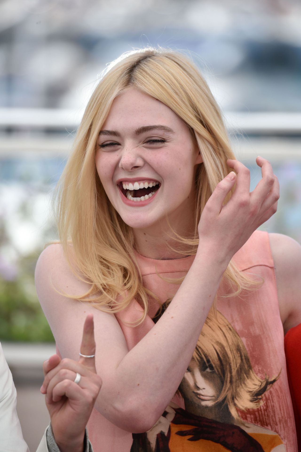 Elle Fanning - "How to Talk to Girls at Parties" Photocall at Can...
