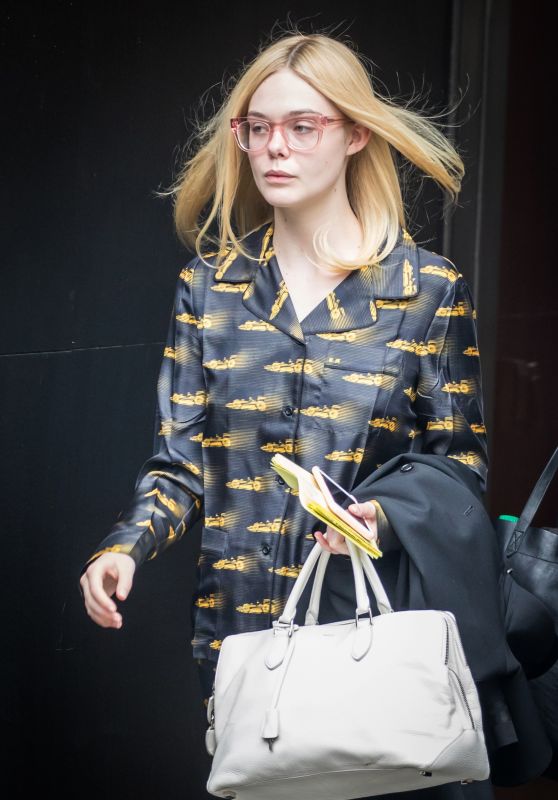 Elle Fanning Looks Stylish - Out in NYC 05/03/2017 