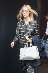 Elle Fanning Looks Stylish - Out in NYC 05/03/2017 