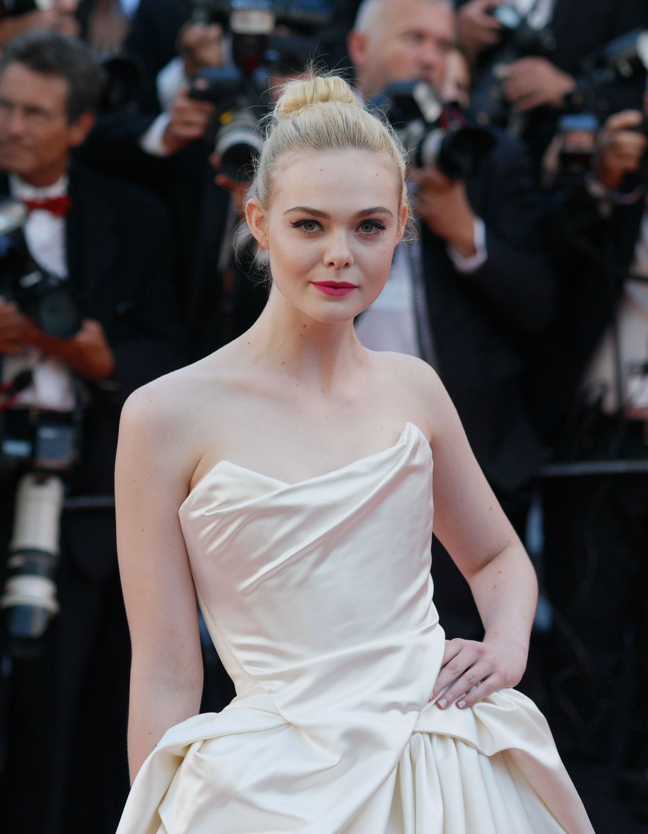 Elle Fanning - Opening Ceremony Of The 70th Cannes Film Festival 05/17/2017