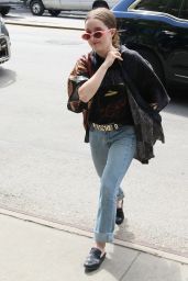 Emily Meade Casual Style - Out in New York 05/03/2017