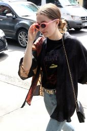 Emily Meade Casual Style - Out in New York 05/03/2017
