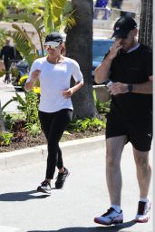 Eva Longoria - Jogging in Cannes 05/18/2017