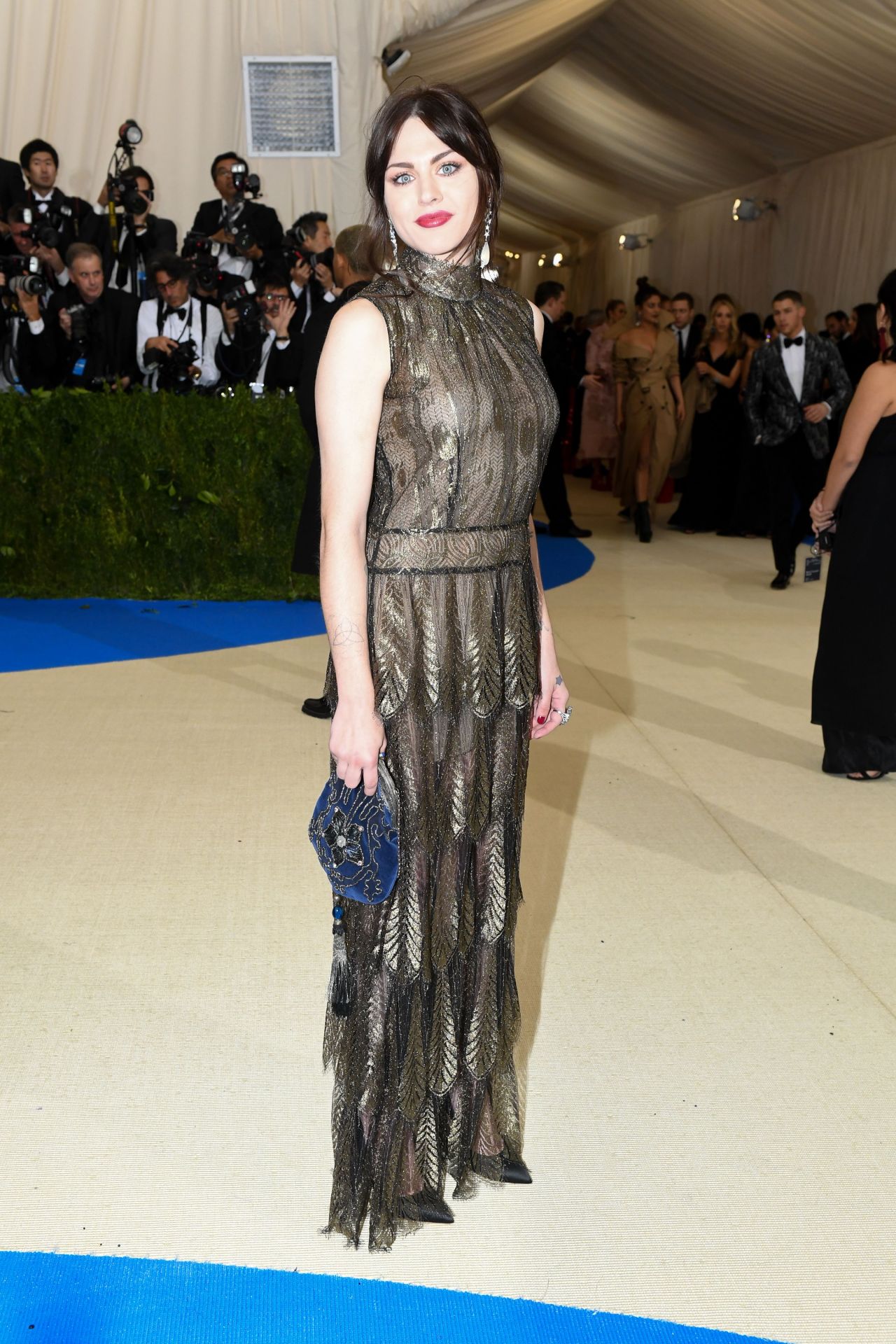 Frances Bean Cobain at MET Costume Institute Gala in New York 05/01 ...