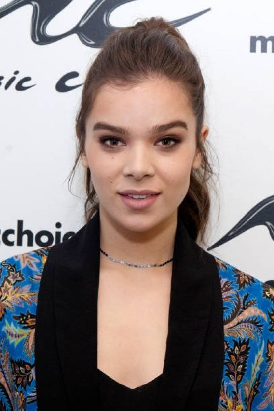 Hailee Steinfeld Promoting Her New Single at Z100 Radio Station Studios