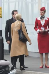 Jennifer Lawrence at Heathrow Airport Terminal 2 in London 05/04/2017