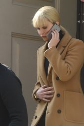 Jennifer Lawrence on the Phone, London, UK 05/07/2017