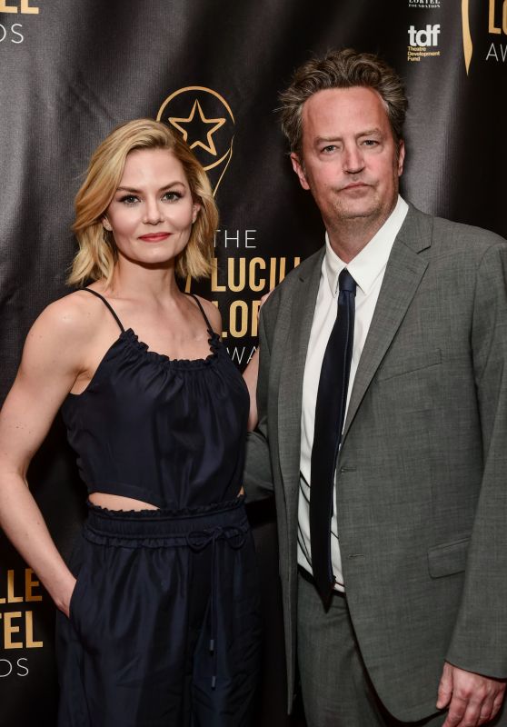 Jennifer Morrison and Matthew Perry - Lucille Lortel Awards in New York City 05/07/2017