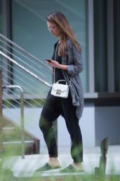 Jessica Alba  Leaving an Office Building in LA 05/08/2017