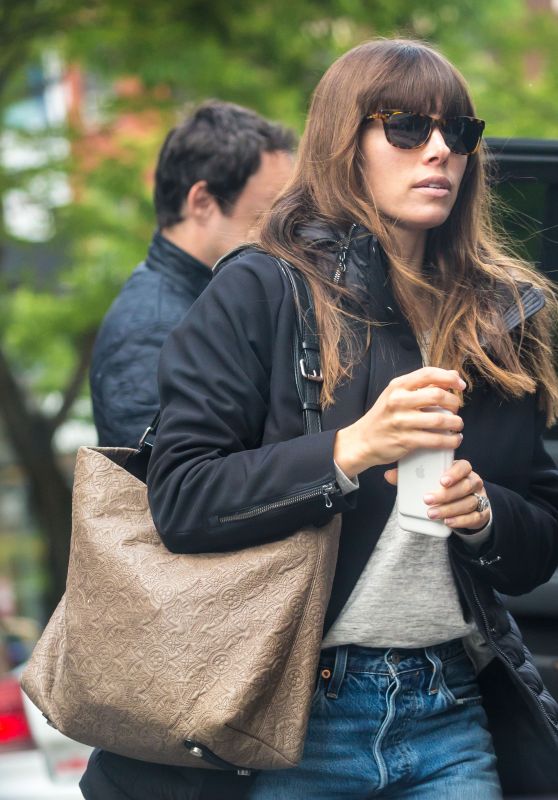 Jessica Biel - Out in New York City 05/09/2017
