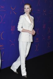 Jessica Chastain at 70th Anniversary Dinner – Cannes Film Festival 05/23/2017