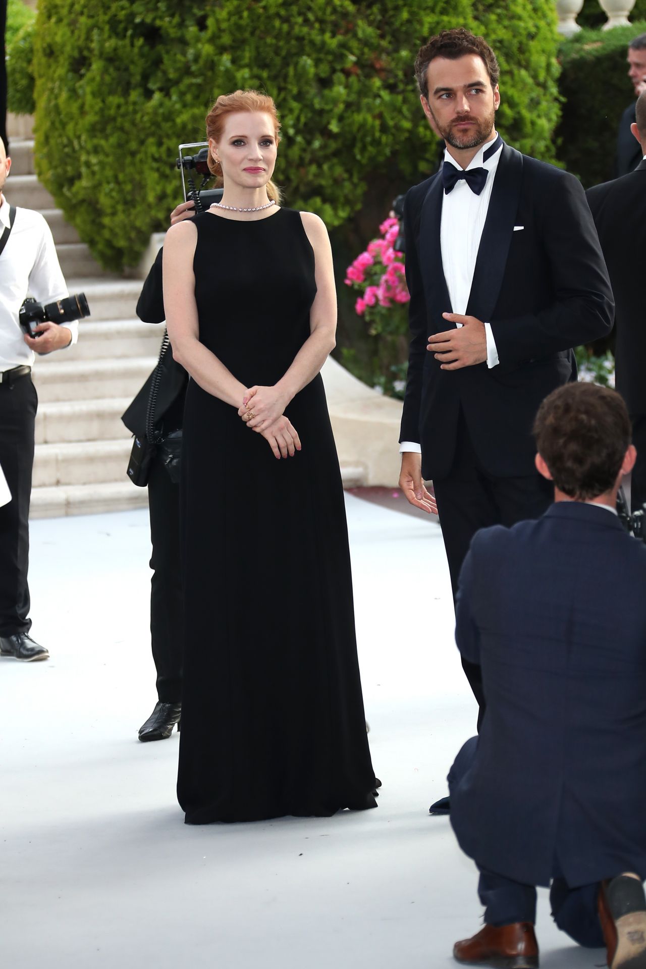 Jessica Chastain at the Eden Roc hotel in Cap d'Antibes 05/25/2017