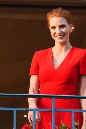 Jessica Chastain at the Martinez Hotel in Cannes, France 05/16/2017
