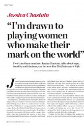 Jessica Chastain - Psychologies July 2017 Issue