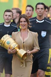 Katarina Witt - German Football Cup Final in Berlin 05/27/2017