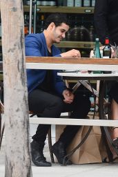 Katharine McPhee and Elyes Gabel - Romantic Lunch in the 90210, Beverly Hills 05/08/2017