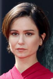 Katherine Waterston at Sir Ridley Scott Hand and Footprint Ceremony in Hollywood 05/17/2017