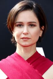 Katherine Waterston at Sir Ridley Scott Hand and Footprint Ceremony in Hollywood 05/17/2017