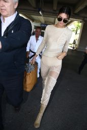 Kendall Jenner - Arrives at Nice Airport for the 70th annual Cannes Film Festival 05/19/2017