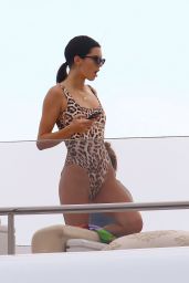 Kendall Jenner in Swimsuit on a Yacht in Antibes, France 05/22/2017