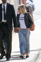 Kristen Bell Arriving to Appear on Jimmy Kimmel Live in Los Angeles 05/04/2017