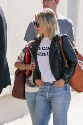 Kristen Bell Arriving to Appear on Jimmy Kimmel Live in Los Angeles 05/04/2017
