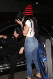 Kylie Jenner Camera Shy - Leaving Matsuhisa in West Hollywood 05/30/2017