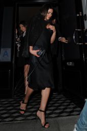 Lea Michele Night Out Style - Leaving Craig