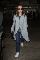 Lily Collins - Arrives in Los Angeles 05/27/2017