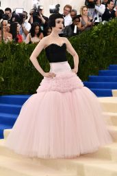 Lily Collins at MET Costume Institute Gala in New York 05/01/2017