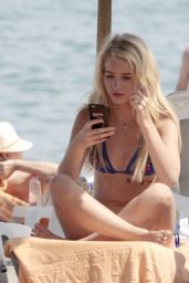Lottie Moss in a Bikini on oliday in Marbella 05/28/2017