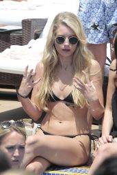 Lottie Moss in Bikini - Holiday in Marbella 05/27/2017